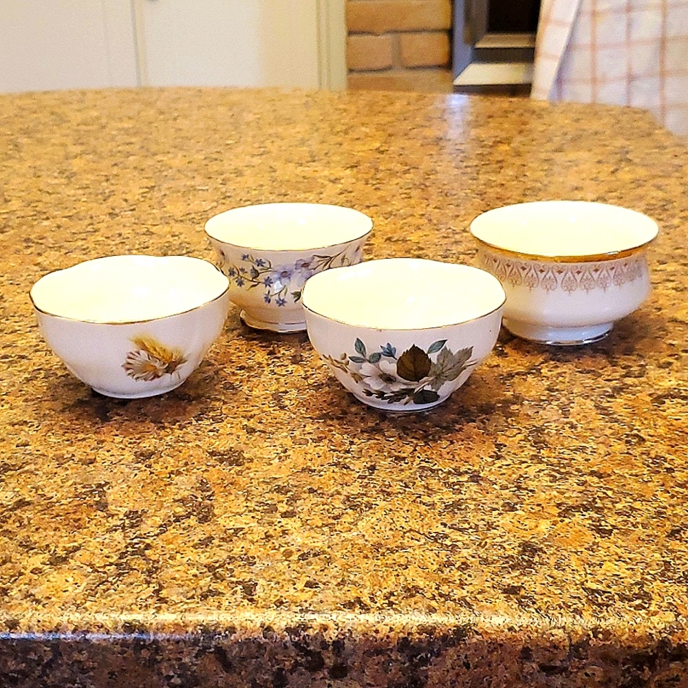 Vintage Royal Albert Bone China Sugar Bowls